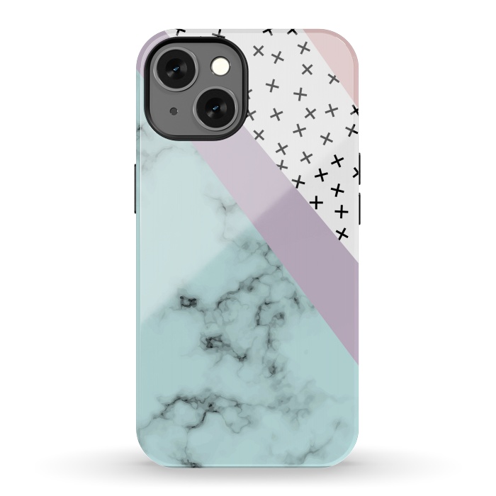 iPhone 13 StrongFit Minimum Creative Marble by ArtsCase