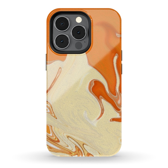 iPhone 13 pro StrongFit Abstract Marble-IV by Creativeaxle