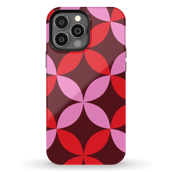 iPhone 13 Pro Max StrongFit red pink floral  by Winston