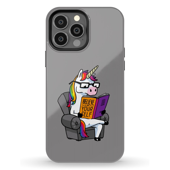 iPhone 13 Pro Max StrongFit Unicorn Believe Yourself Self Affirmation Book Vol 1 by Vó Maria