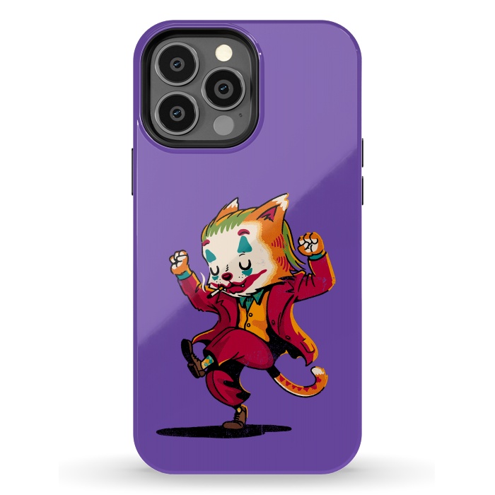 iPhone 13 Pro Max StrongFit Joker Cat by Vó Maria