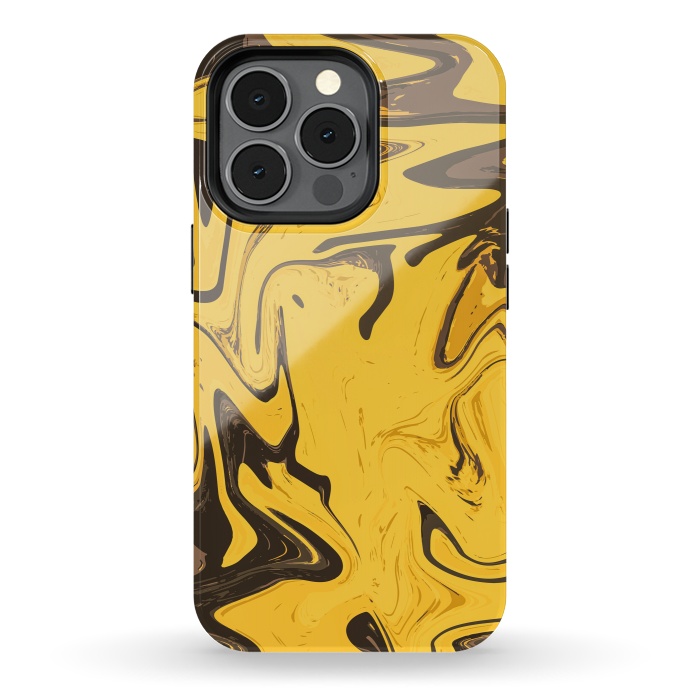 iPhone 13 pro StrongFit Yellowest Abstract by Creativeaxle