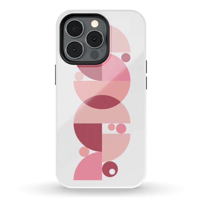 iPhone 13 pro StrongFit Retro graphic Pink by Martina