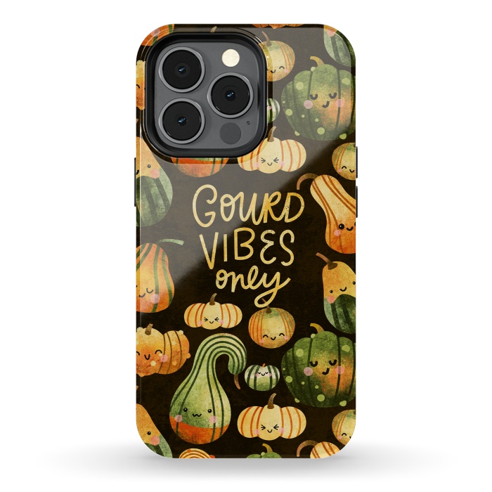 iPhone 13 pro StrongFit Gourd Vibes Only by Noonday Design