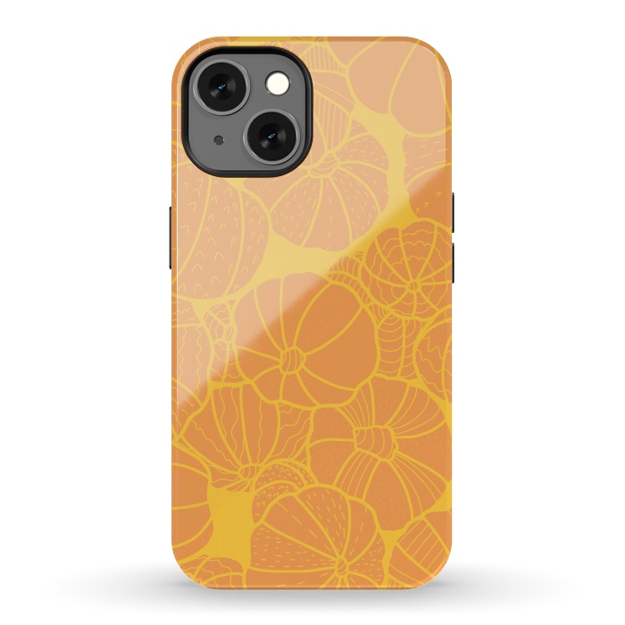 iPhone 13 StrongFit Yellow pumpkins by Steve Wade (Swade)