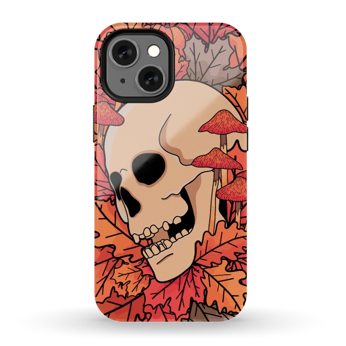 iPhone 13 mini StrongFit The skull of autumn by Steve Wade (Swade)
