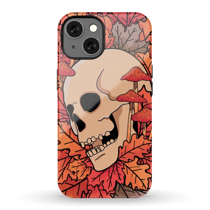 iPhone 13 StrongFit The skull of autumn by Steve Wade (Swade)