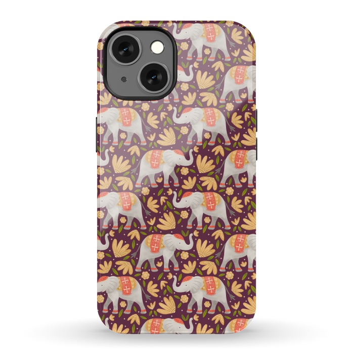 iPhone 13 StrongFit Majestic Elephants by Noonday Design