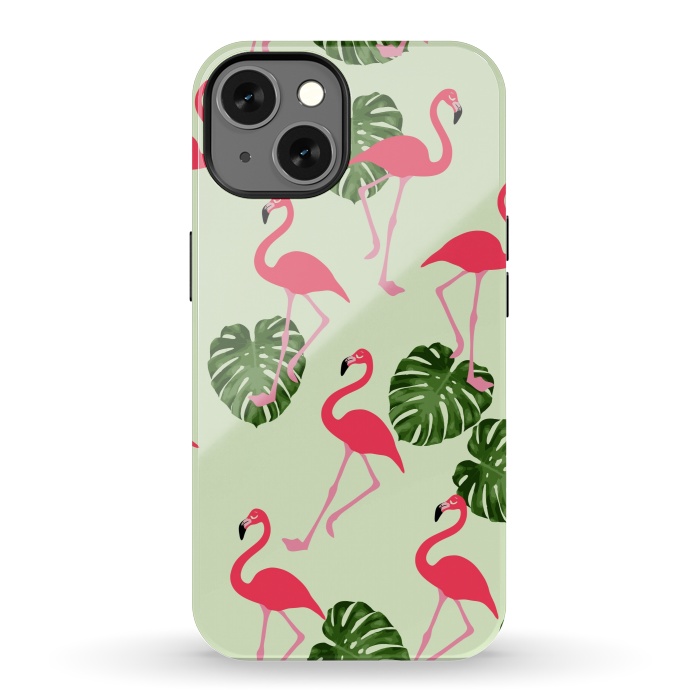 iPhone 13 StrongFit Flamingos  by Winston
