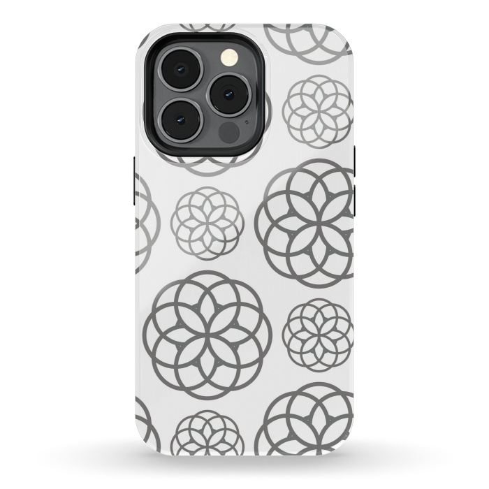 iPhone 13 pro StrongFit Geometric circles  by Winston