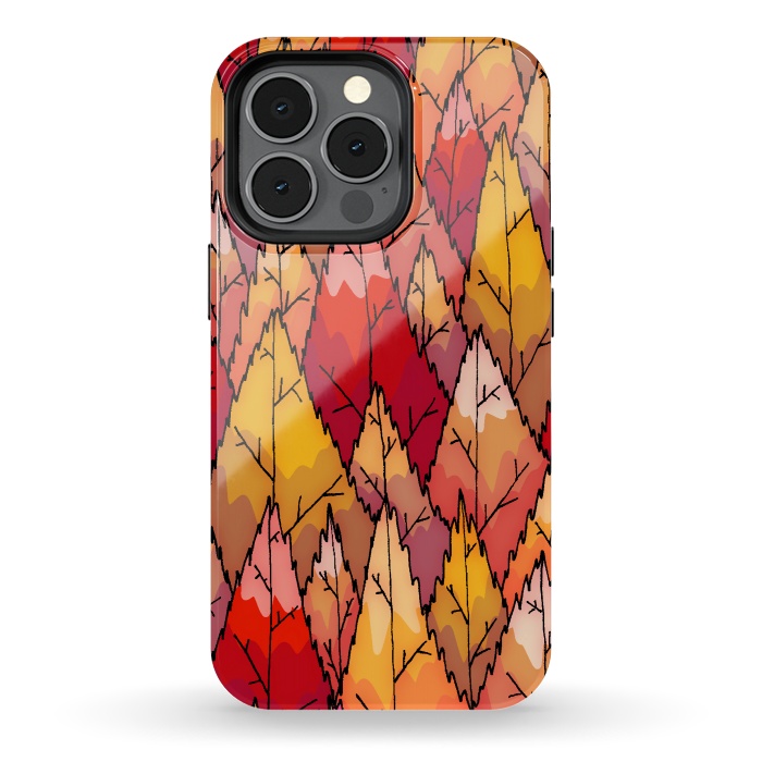 iPhone 13 pro StrongFit The autumnal woodland  by Steve Wade (Swade)