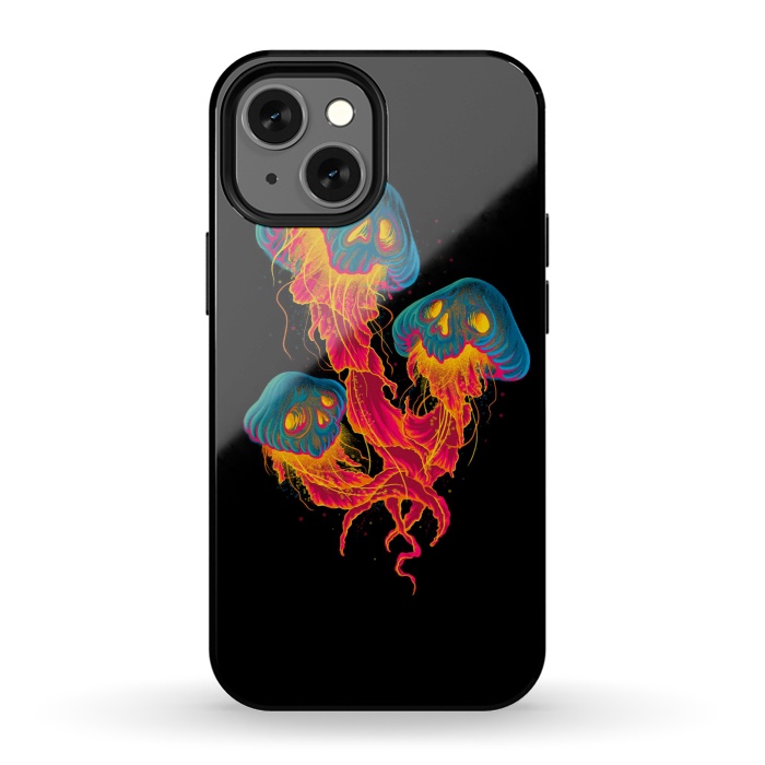 iPhone 13 mini StrongFit Jellyskull by Afif Quilimo