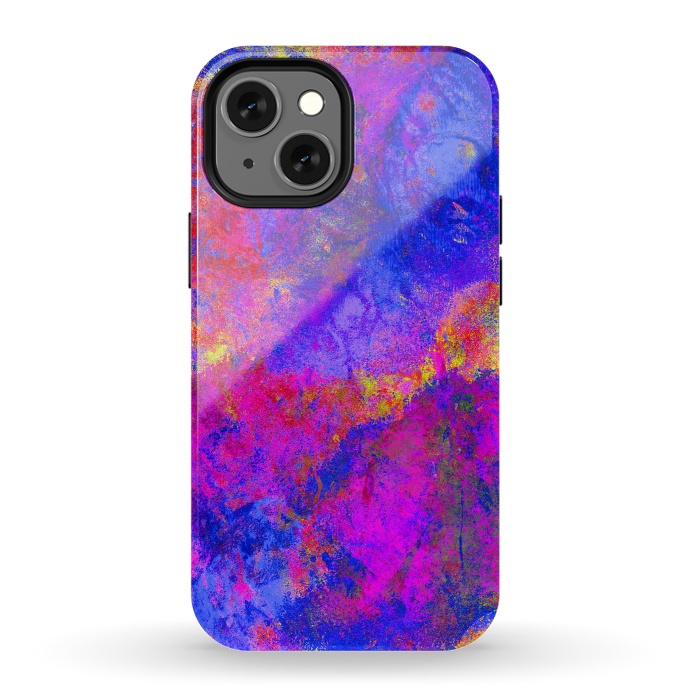 iPhone 13 mini StrongFit The deep blues and purple of the cosmos by Steve Wade (Swade)