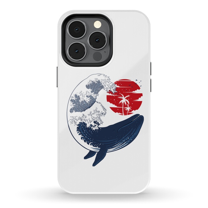 iPhone 13 pro StrongFit wave whale by Alberto