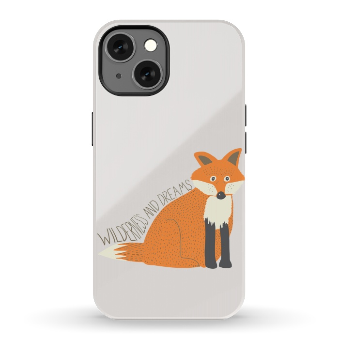 iPhone 13 StrongFit Wilderness and Dreams Fox by Edith May