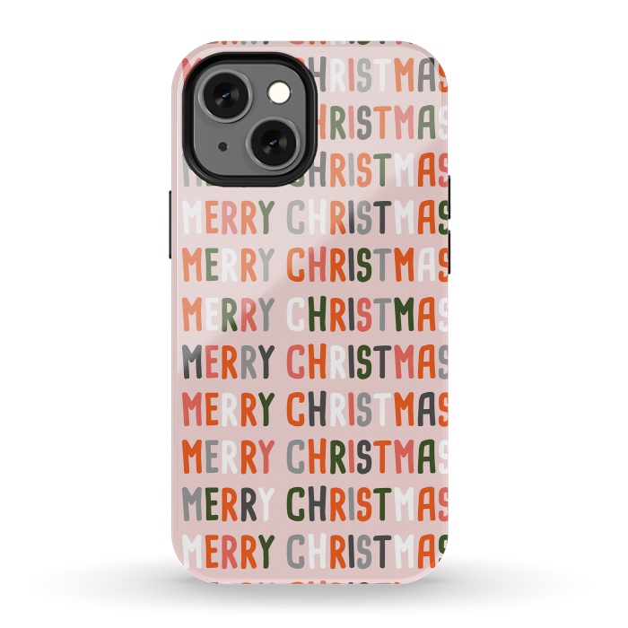 iPhone 13 mini StrongFit Merry Christmas 01 by Jelena Obradovic