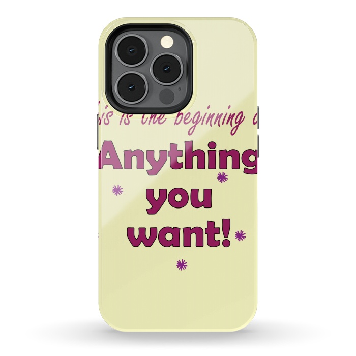 iPhone 13 pro StrongFit anything you want by MALLIKA