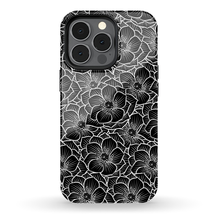 iPhone 13 pro StrongFit Black Cherry Tree by Alberto