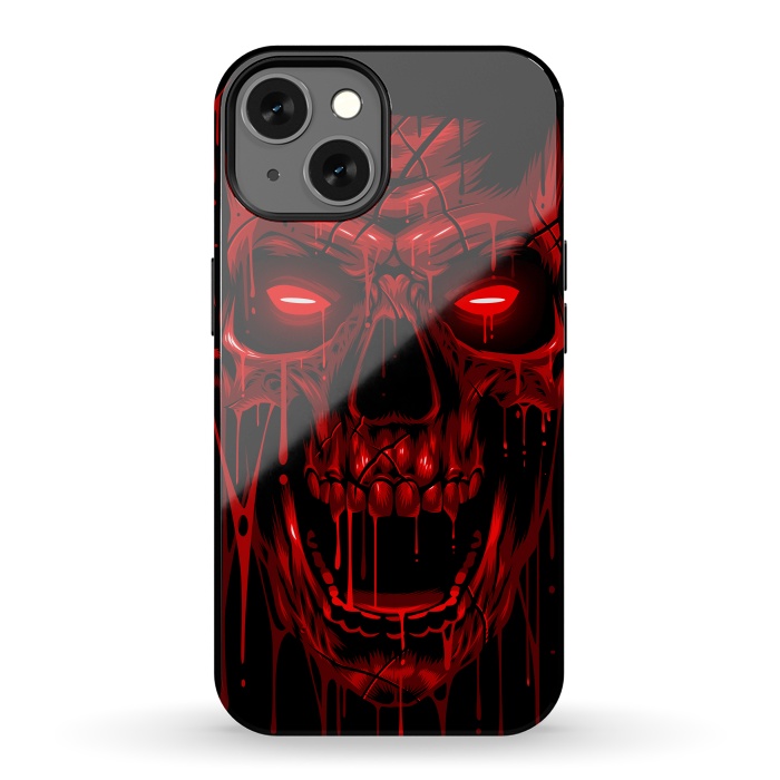 iPhone 13 StrongFit Blood Skull by Alberto