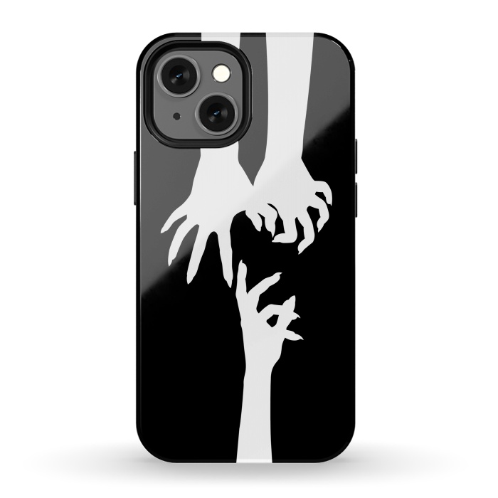 iPhone 13 mini StrongFit Hands of Zombie by Alberto