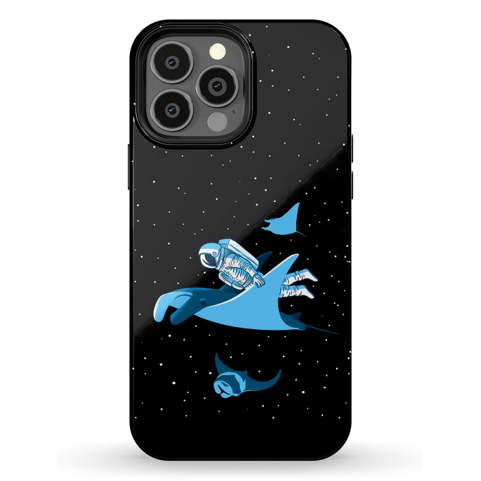 iPhone 13 Pro Max StrongFit Astronaut blanket fish by Alberto