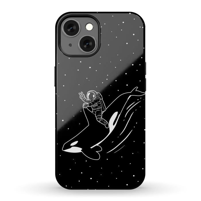iPhone 13 StrongFit Killer Whale Astronaut by Alberto