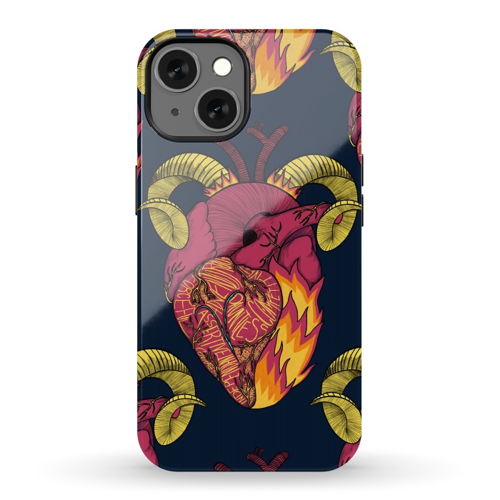 iPhone 13 StrongFit Aries Heart by Ranggasme