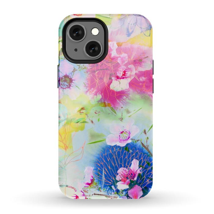 iPhone 13 mini StrongFit Dreaming of Spring by Portia Monberg