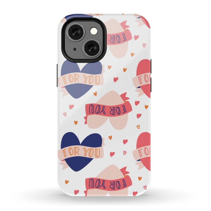 iPhone 13 mini StrongFit Valentine pattern 09 by Jelena Obradovic