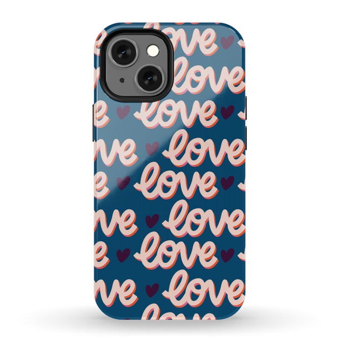 iPhone 13 mini StrongFit Valentine pattern 11 by Jelena Obradovic