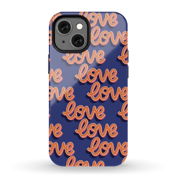 iPhone 13 mini StrongFit Valentine pattern 12 by Jelena Obradovic