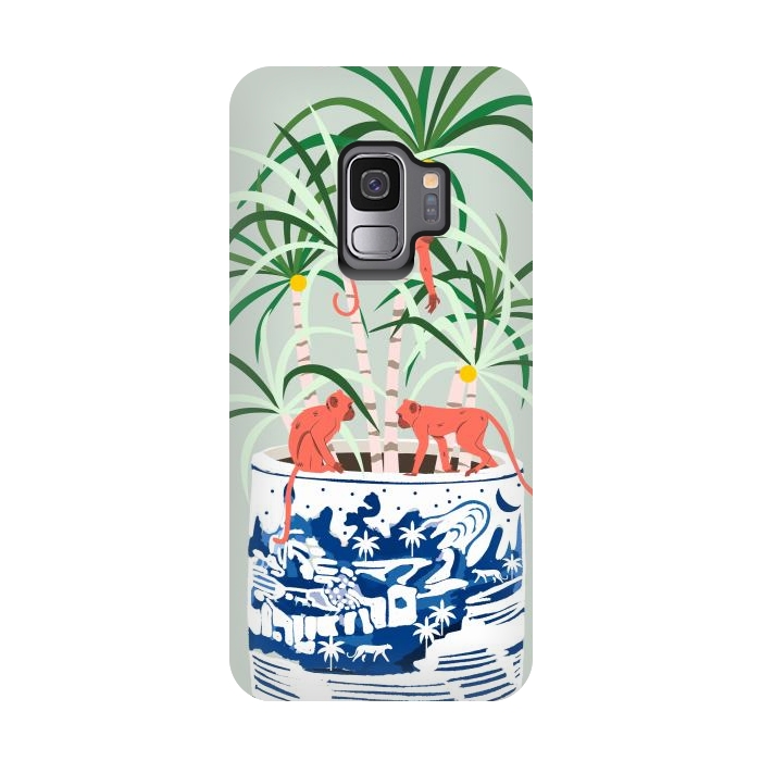 Galaxy S9 StrongFit Tropical Bonsai by Uma Prabhakar Gokhale