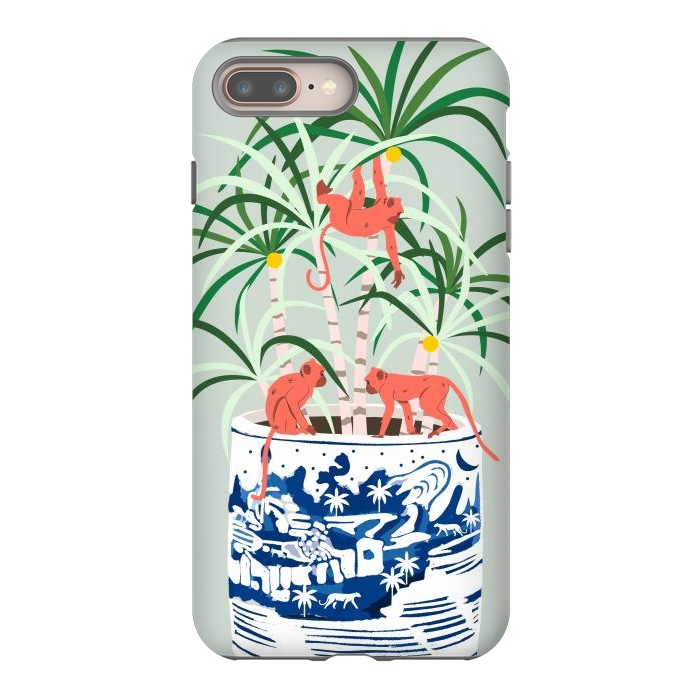 iPhone 8 plus StrongFit Tropical Bonsai by Uma Prabhakar Gokhale
