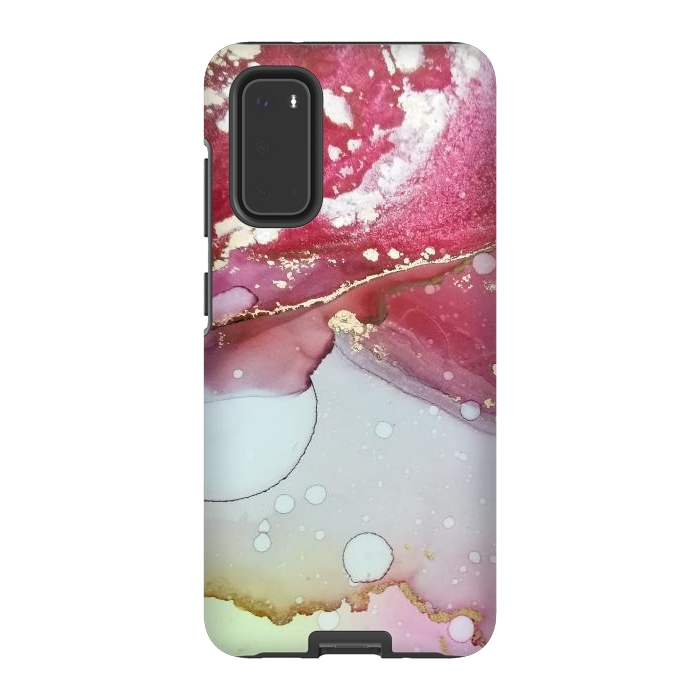 Galaxy S20 StrongFit Berry Sorbet by ArtsCase