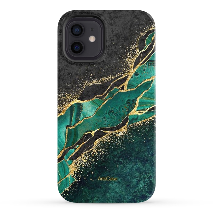 iPhone 12 StrongFit Emeral Pool by ArtsCase