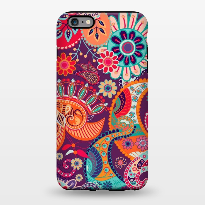 iPhone 6/6s plus StrongFit Figure in bright flowers by ArtsCase