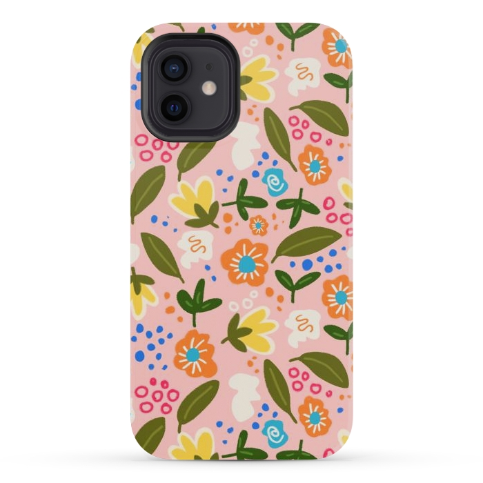 iPhone 12 mini StrongFit Like Wildflowers by Uma Prabhakar Gokhale