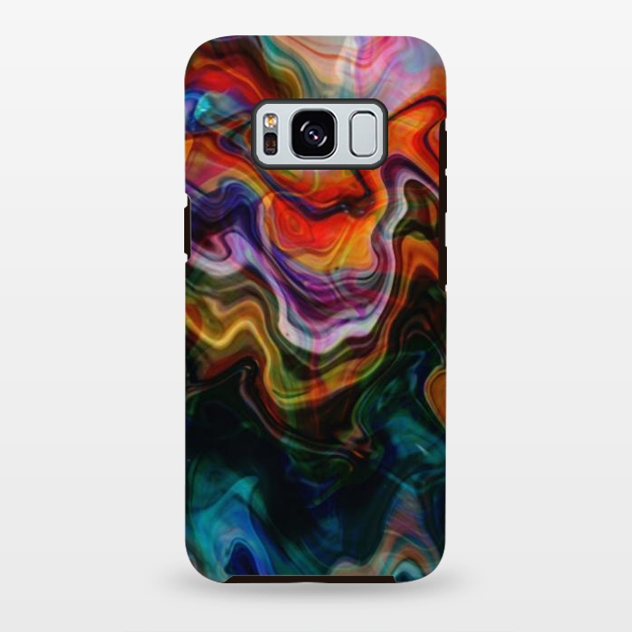 Galaxy S8 plus StrongFit Digitalart Abstract Marbling G596 by Medusa GraphicArt