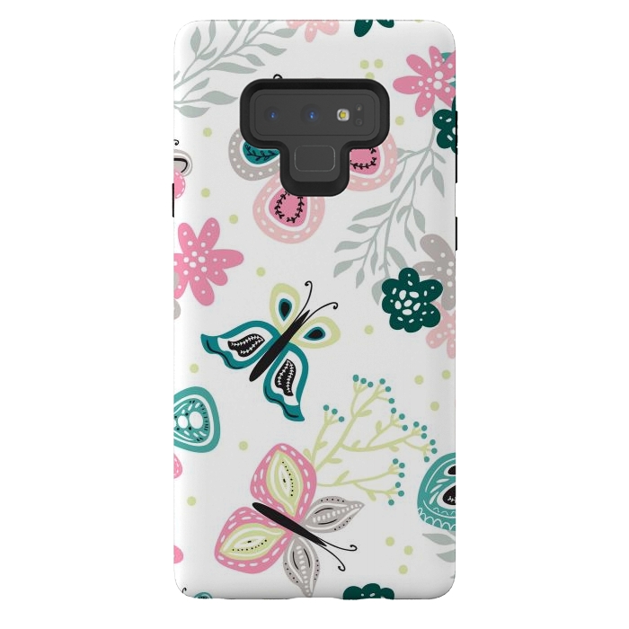 Galaxy Note 9 StrongFit Give me Butterflies by ArtsCase