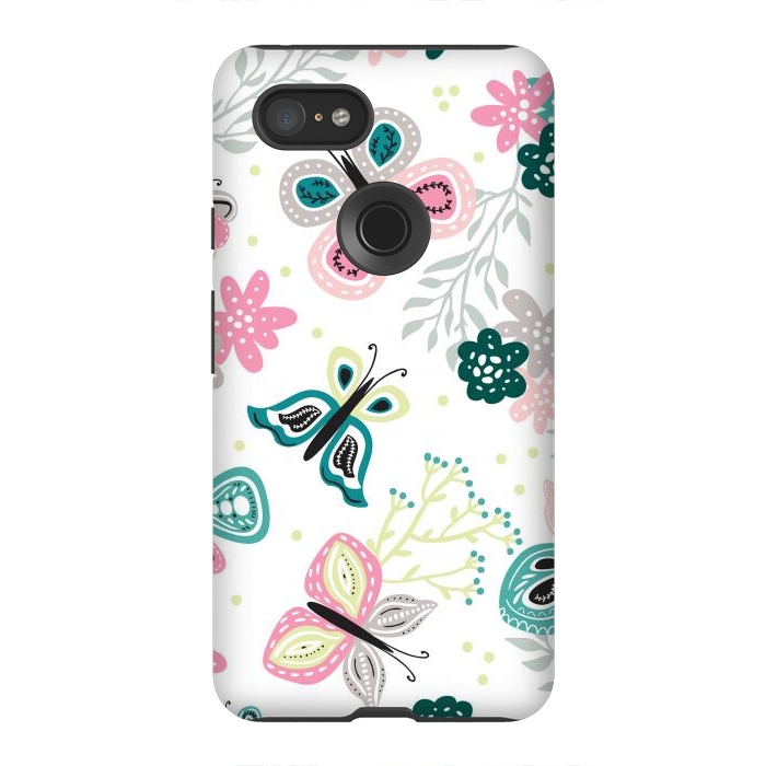 Pixel 3XL StrongFit Give me Butterflies by ArtsCase