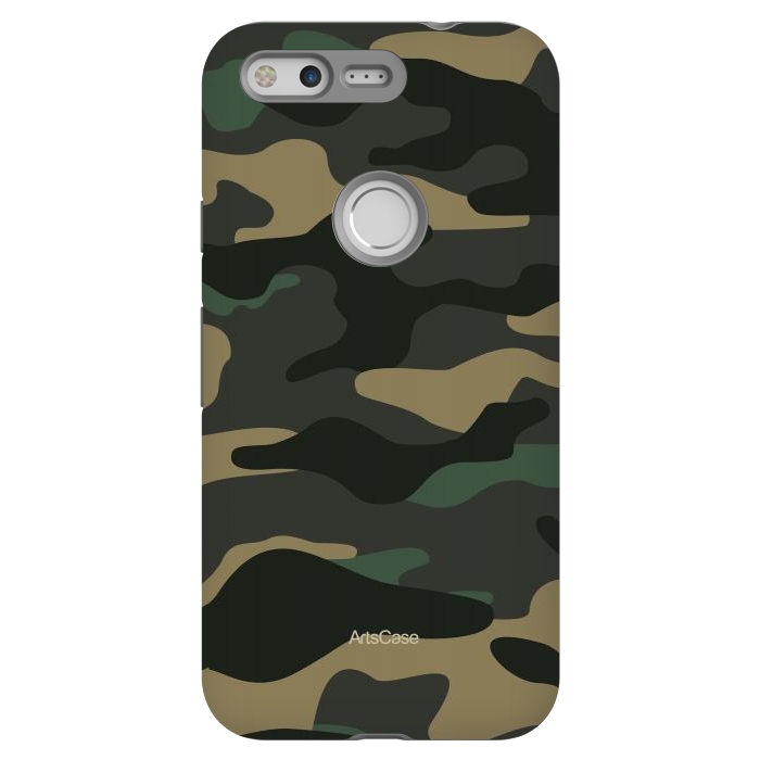 Pixel StrongFit Green Camo by ArtsCase