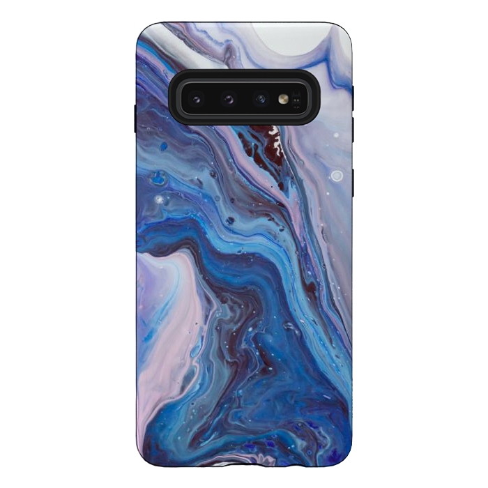 Galaxy S10 StrongFit Ocean Waves by ArtsCase