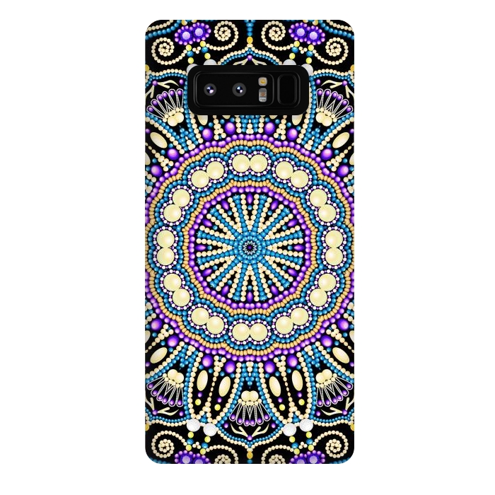 Galaxy Note 8 StrongFit Ornament Bright Mandala by ArtsCase