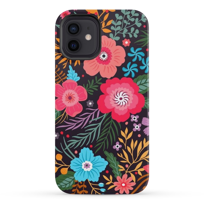 iPhone 12 mini StrongFit In love with the flowers by ArtsCase