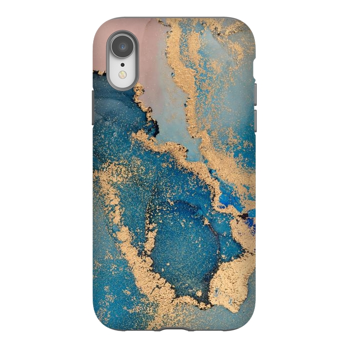 iPhone Xr StrongFit Pastel Liquid by ArtsCase