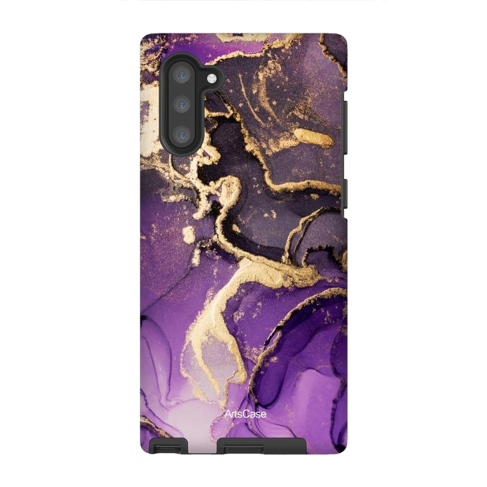 Galaxy Note 10 StrongFit Purple Skies by ArtsCase