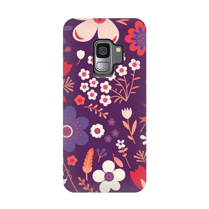 Galaxy S9 StrongFit Wonderful Bright Colors by ArtsCase