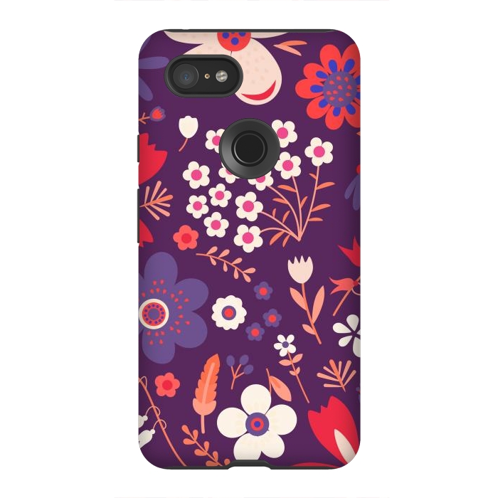 Pixel 3XL StrongFit Wonderful Bright Colors by ArtsCase