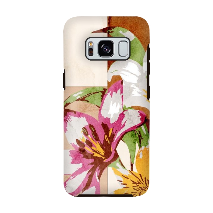 Galaxy S8 StrongFit Floral Insiration by Creativeaxle