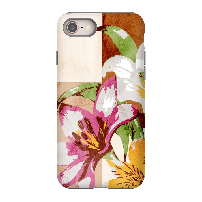 iPhone 8 StrongFit Floral Insiration by Creativeaxle
